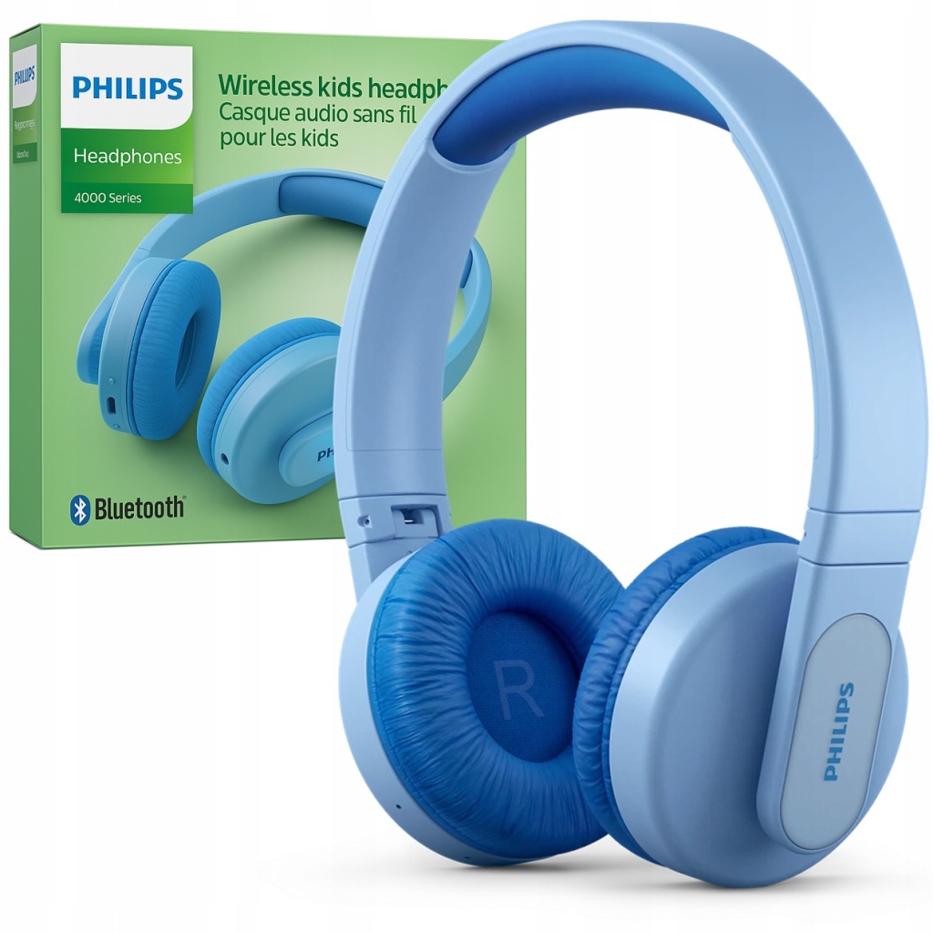 Bezdrátová sluchátka pro děti Philips TAK4206BL Modrá