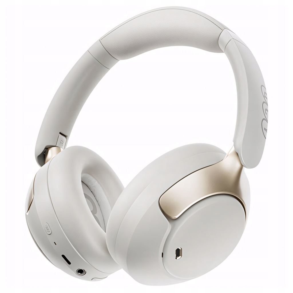 Qcy H3 Pro Bezdrátová sluchátka do uší Bluetooth 5.4 Hi-Res Anc bílá
