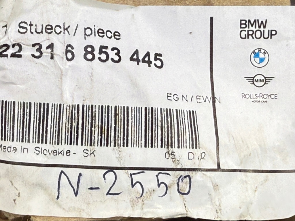 Bmw F39 F40 F45 F46 F46 F54 Poduszka Łapa Skrzyni Biegów Nowa OE 6853445 — zdjęcie 5