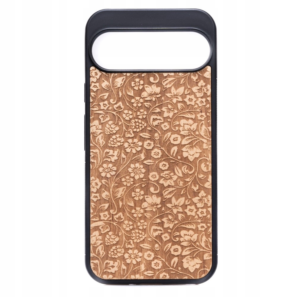Dřevěné Pouzdro Bewood pro Google Pixel 10/10 Pro Polní Květiny Aniegre