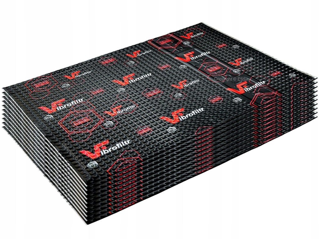 Vibrofiltr Pro 4.0 Box Odhlučňovací, Ztlumovací rohož 4 mm 10 Ks. 1,75 m2