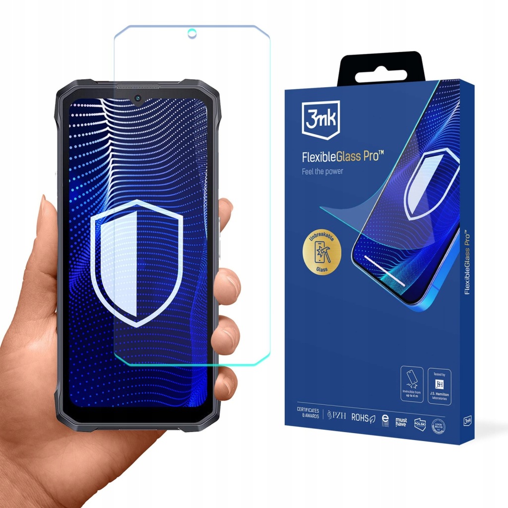 Sklo pro Aligator Hotwav T7 3mk FlexibleGlass Pro