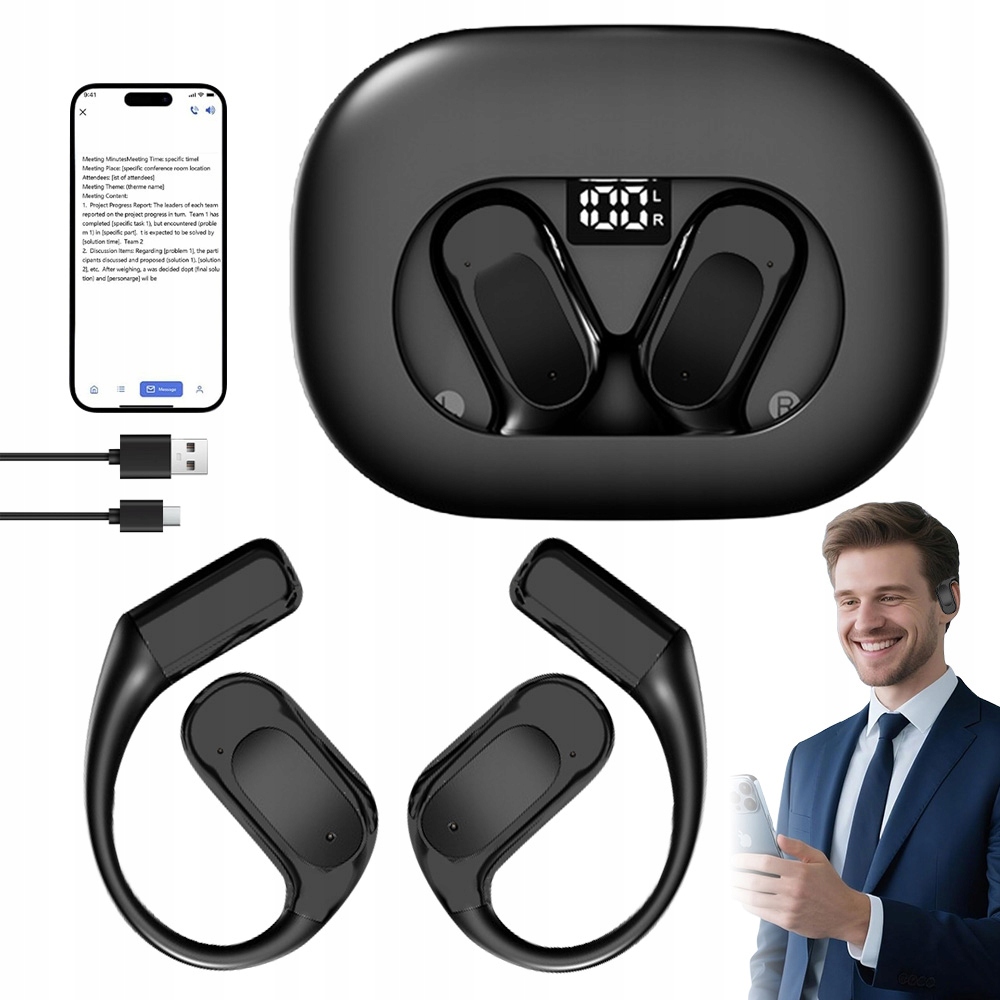 Bluetooth Sluchátka S Překladem V Reálném Čase