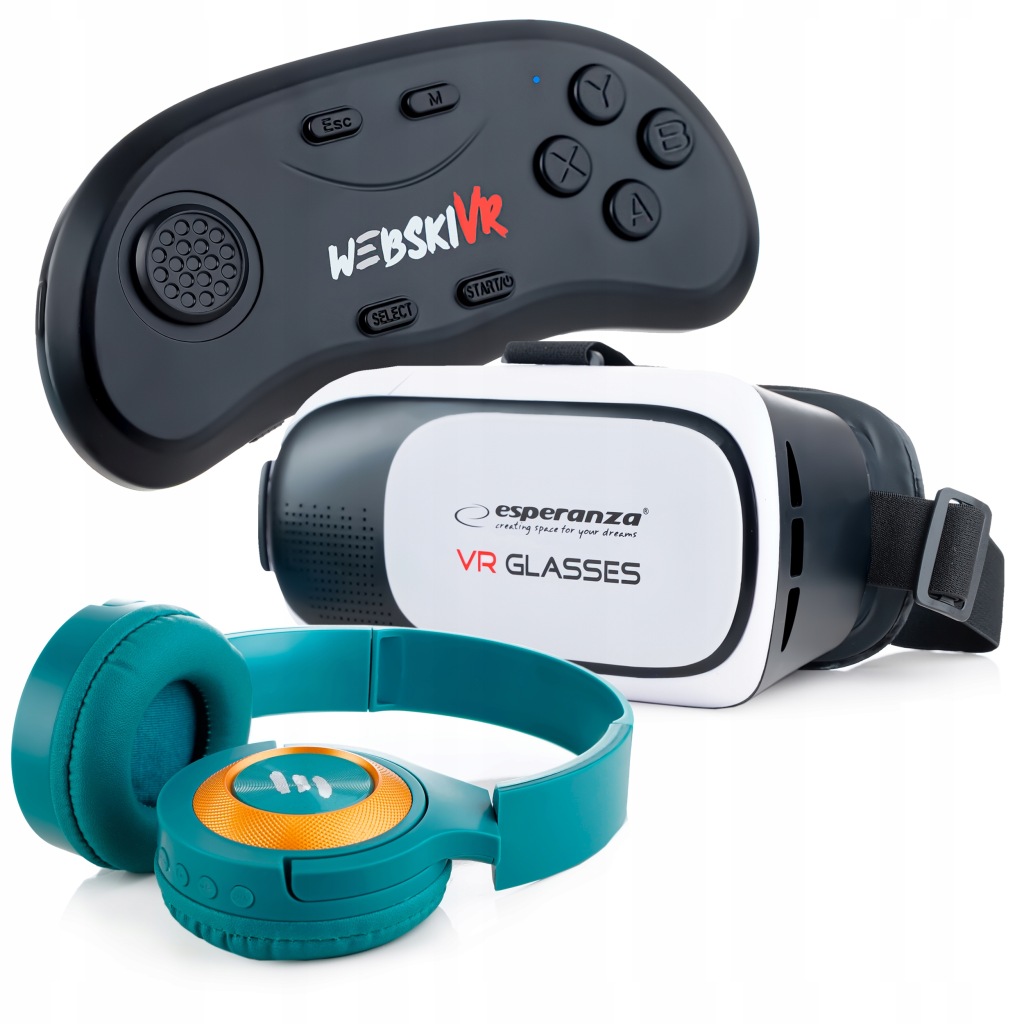 Brýle brýle 3D Vr Pro+gamepad dárek K Vánocům Pro 5,6,7,8,9,10,11 Let