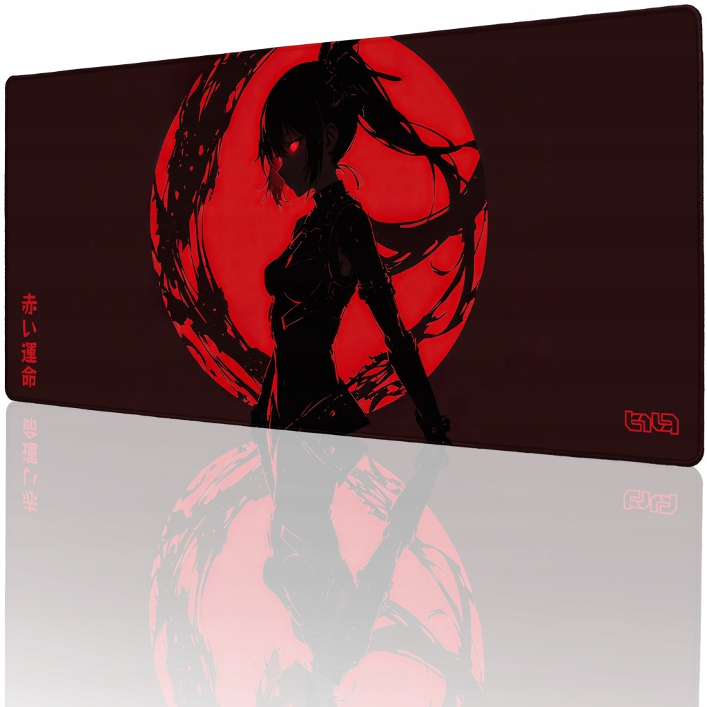 Podložka Pod Klávesnici Crimson Ninja 90x40 Tilt Velká pro hráče XL