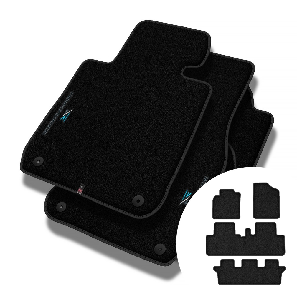 Velurové koberce Performance Premium pro Toyota Avensis Verso 2001-2009