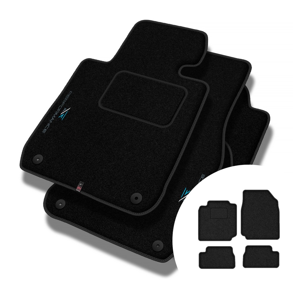 Velurové koberce Performance pro Nissan Micra IV 2010-2016