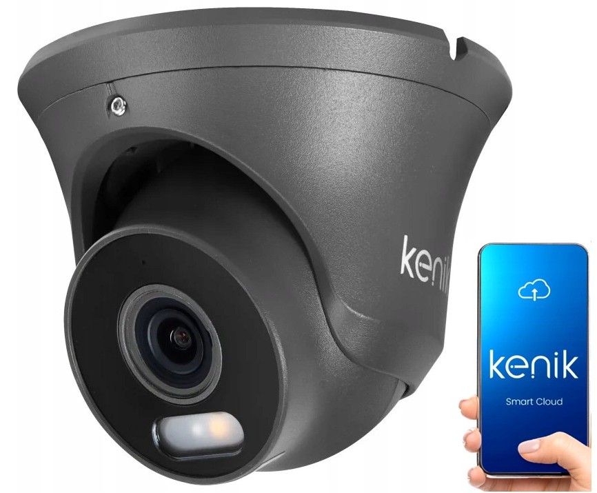Kamera Kenik KG-4430DAS-IL-G 4MP IP67 Ir úhel 110° Led Wdr černá