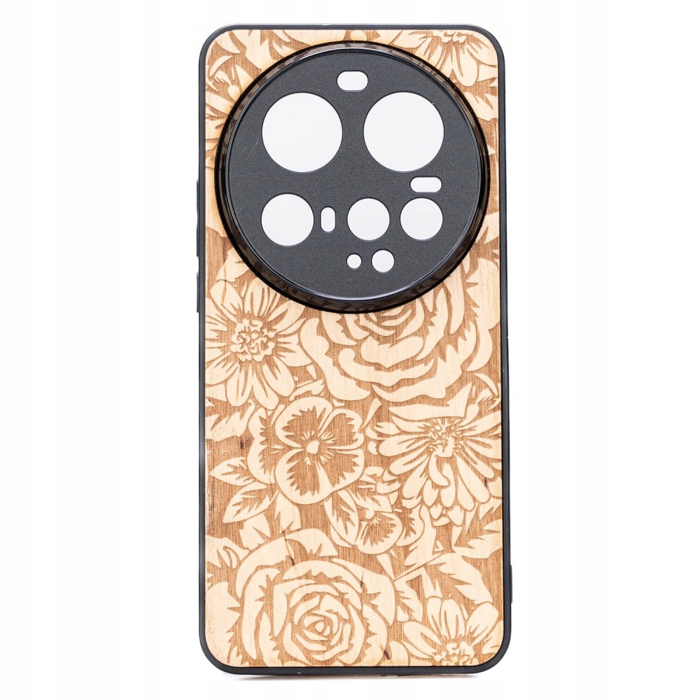 Dřevěné Pouzdro Bewood pro Xiaomi 15 Ultra Růže Aniegre