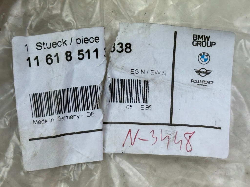 BMW F40 F44 F45 MINI F54 F60 Przewód Wąż Rura Intercoolera Nowa OE 8572858 — zdjęcie 6