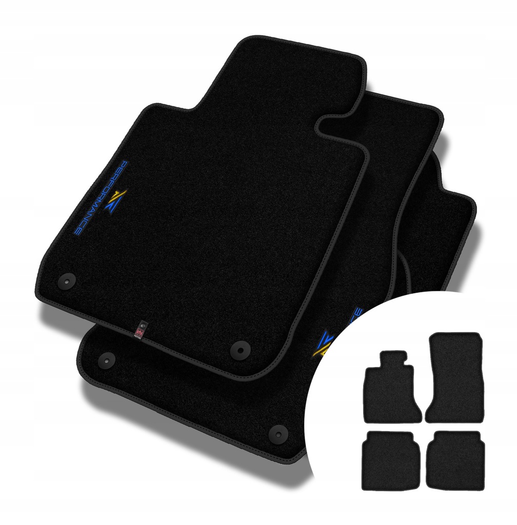 Velurové koberce Performance Premium pro Bmw řady 7 F02 2008-2015