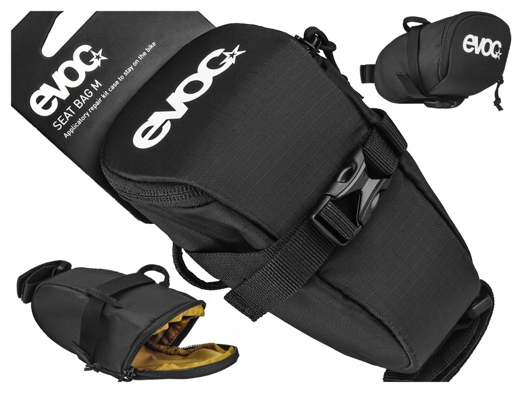 Taška Pod Sedlová Evoc Seat Bag Černá Pod Sedlo 0,7 l/M