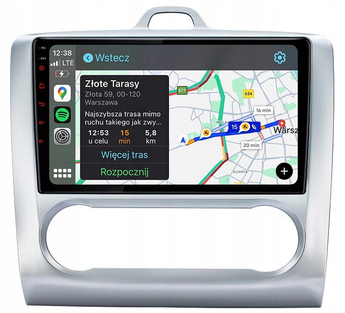 Nejnovější Android Ford Focus MK2 Carplay Navigace Rádio
