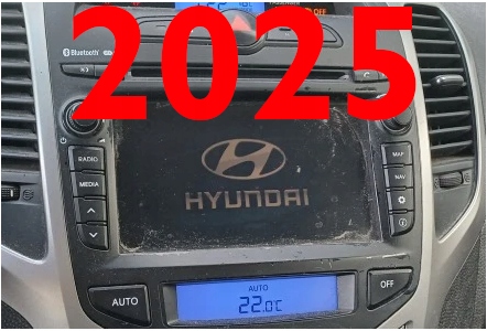 Mapa Hyundai GEN1 2025 Europa IX35 IX20 I30 I40 Santa Fe Veloster Flash Disk