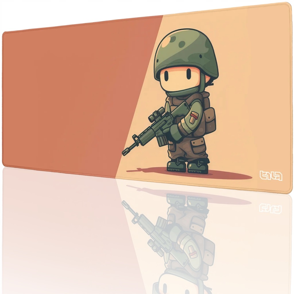 Herní Podložka Pod Myš Chibi Voják 90x40 Tilt XXL Odolná