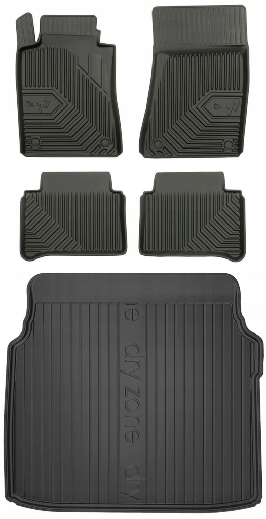 Set 77 Koberce a rohože Mercedes E W211 Sedan 2006-2009