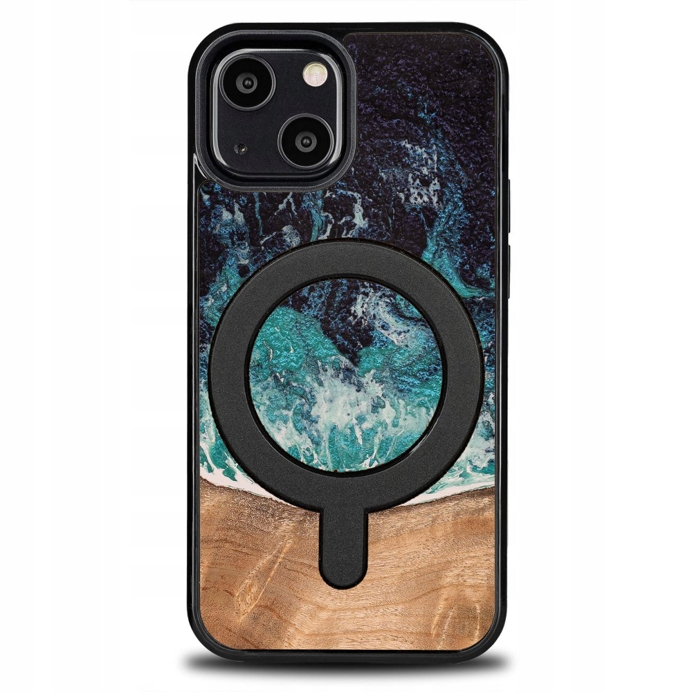 Pouzdro Bewood Unikátní pro iPhone 13 Mini Dream Island s MagSafe
