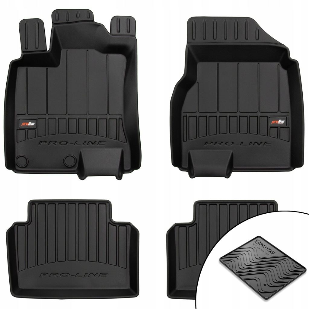 3D gumové koberce Nissan Qashqai I 2006-2013 podložka bonus