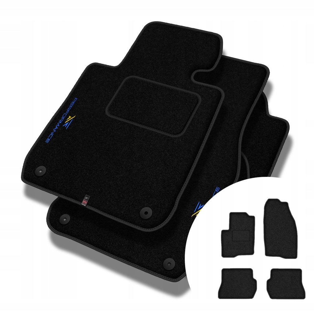 Velurové koberce Performance pro Ford Fusion 2005-2012