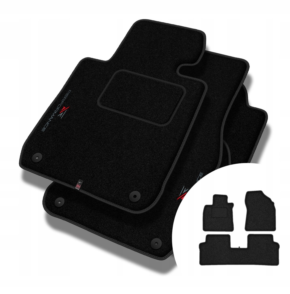 Velurové koberce Performance pro Toyota Avensis III 2012-2019