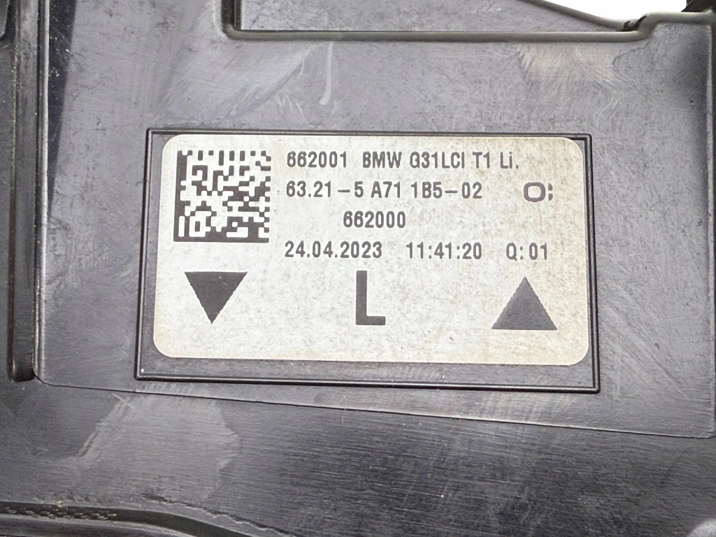 BMW 5 G31 Lci Touring Lampa Lewa Tylna Tył LED OE 5A711B5 — zdjęcie 6