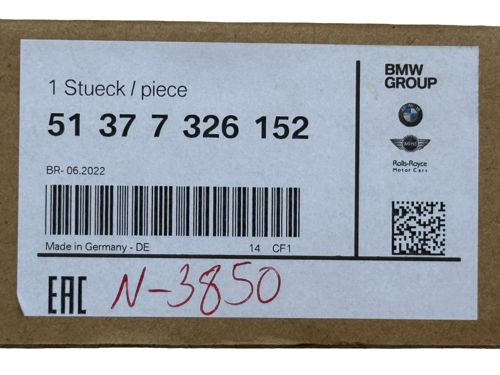 BMW 2 F45 F45 Lci Szyba Tylna Prawa Trójkąt Nowa FUYAO OE 7326152 — zdjęcie 6