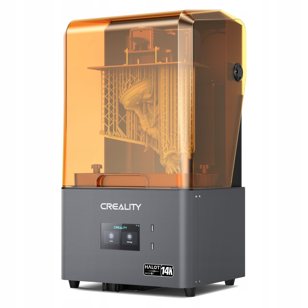 Creality Halot-Mage S 3D tiskárna Sla Přesná 25 um Pryskyřice 14K LCD WiFi
