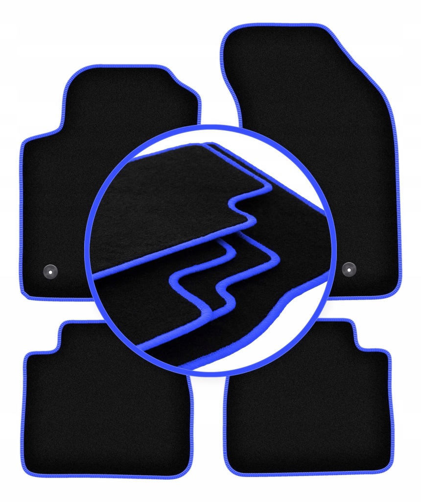 Koberce do auta Blue pro: Lancia Delta III hatchback 2008-2014