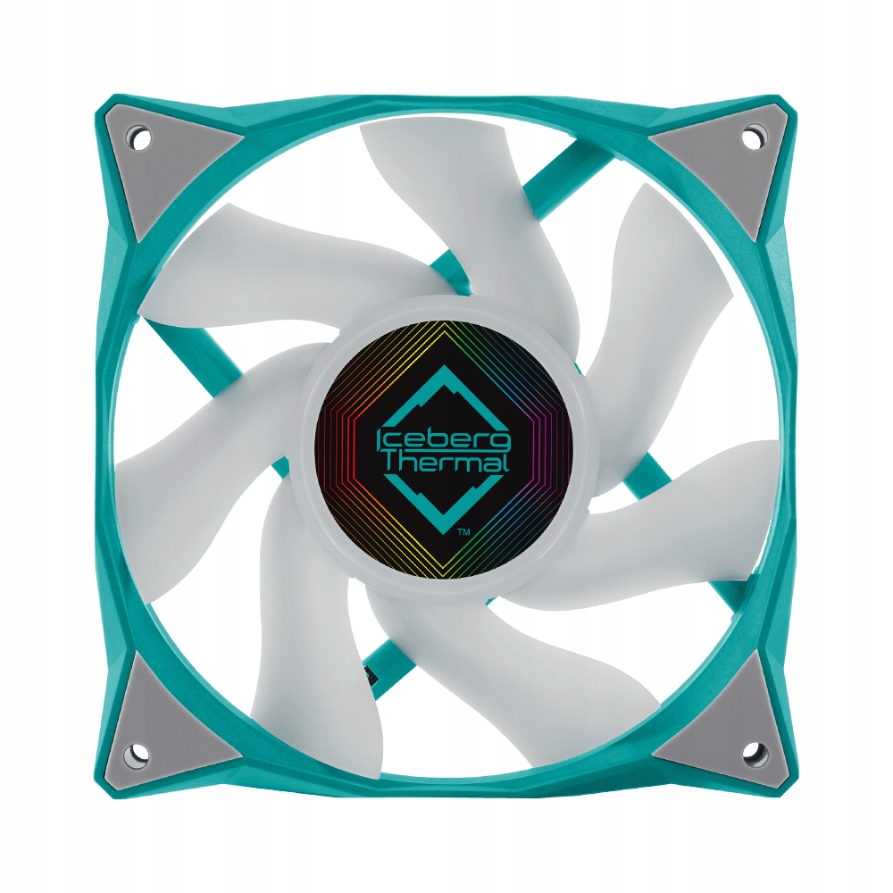 Iceberg Thermal IceGALE Argb -120mm Argb tyrkysová