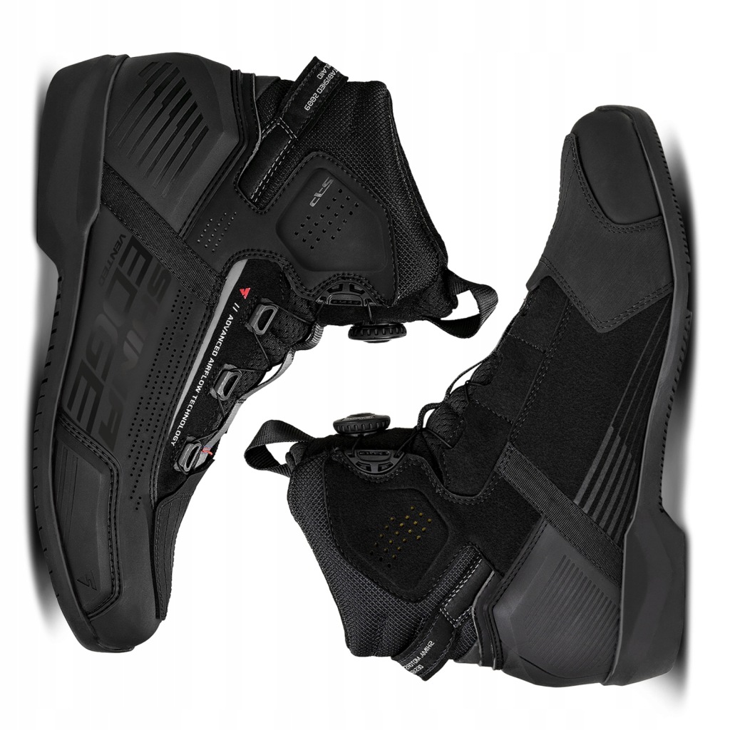 Zdjęcie okazji: Krótkie buty motocyklowe Shima Edge Vent Men Black czarny Gratisy
