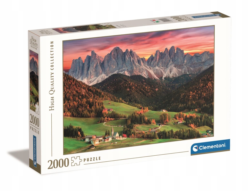 Puzzle Vzdělávací skládačka pro Děti Sada Val Di Funes Logická hra