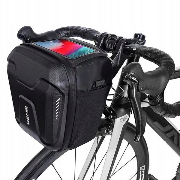 Cyklistická taška na řídítka Wildman GS9 černá