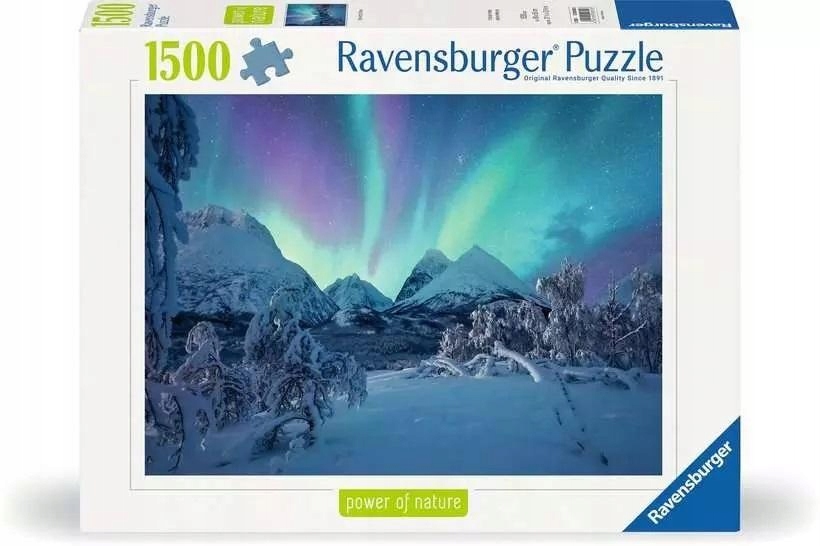 Pěkné Puzzle pro skládání Arktická Magie Krajina pro mládež Logická hra