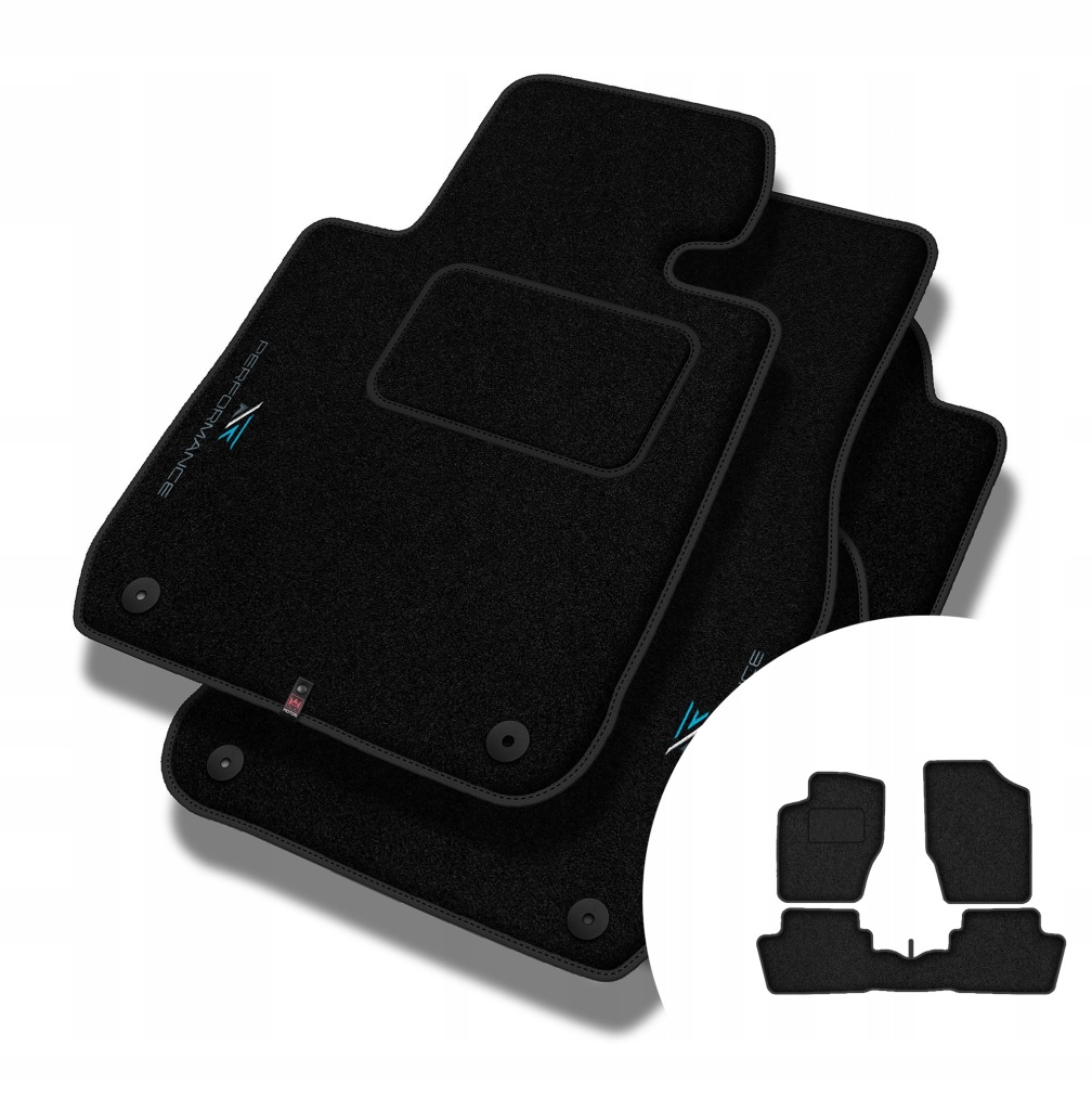 Velurové koberce Performance pro Citroen C4 I 2004-2010