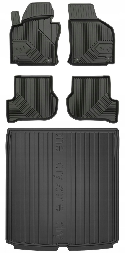 Set 77 Koberce a rohože Škoda Octavia 2 Kombi 2004-2013