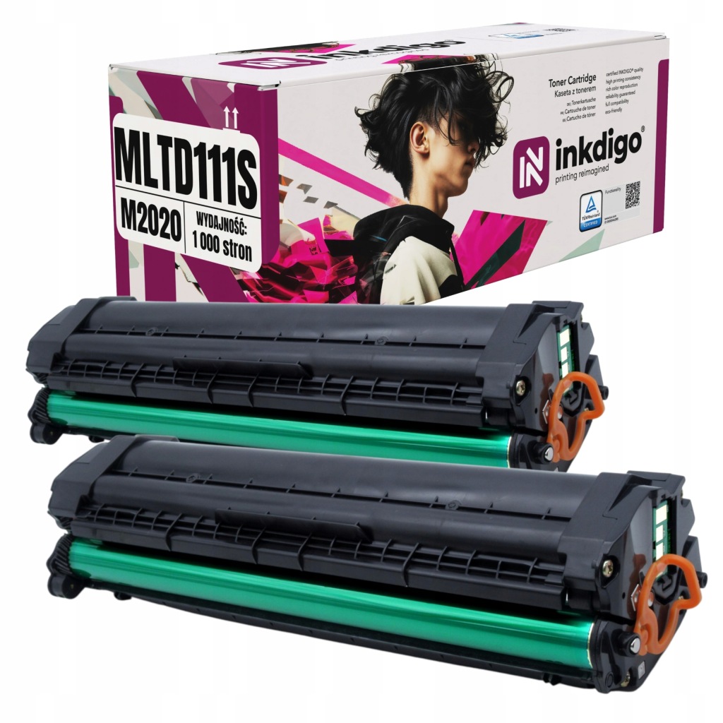 2 Tonery MLT-D111S pro tiskárnu Samsung M2026
