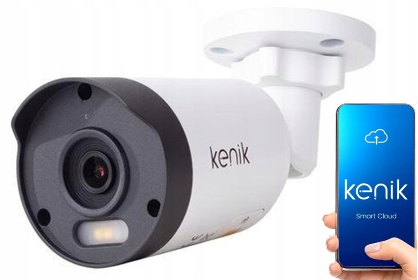 Kamera Kenik KG-5430TAS-IL 5MP IP67 Wdr Smart Illumination Ivs Ir+led