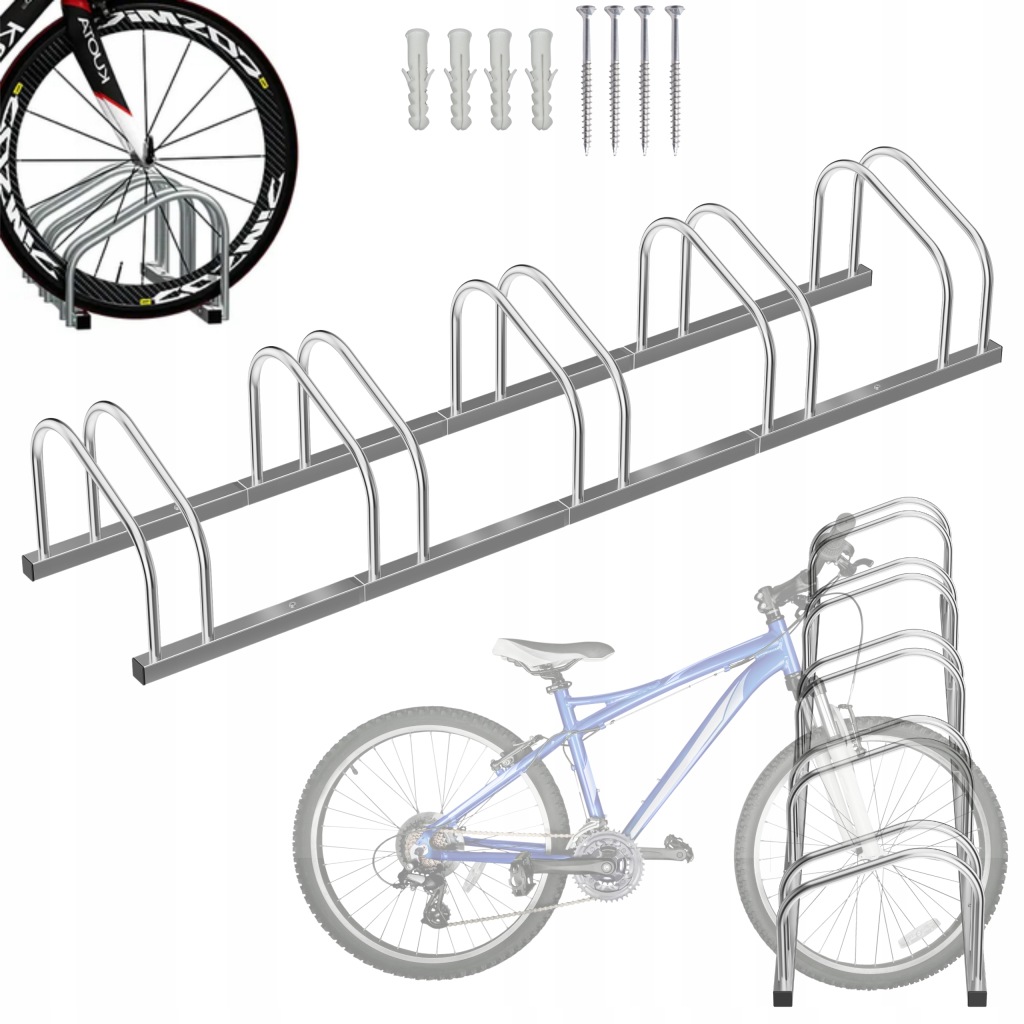 Zdjęcie okazji: 🚲 SUPER CENA! Stojak na 5 Rowerów - Solidna Stal Ocynkowana!