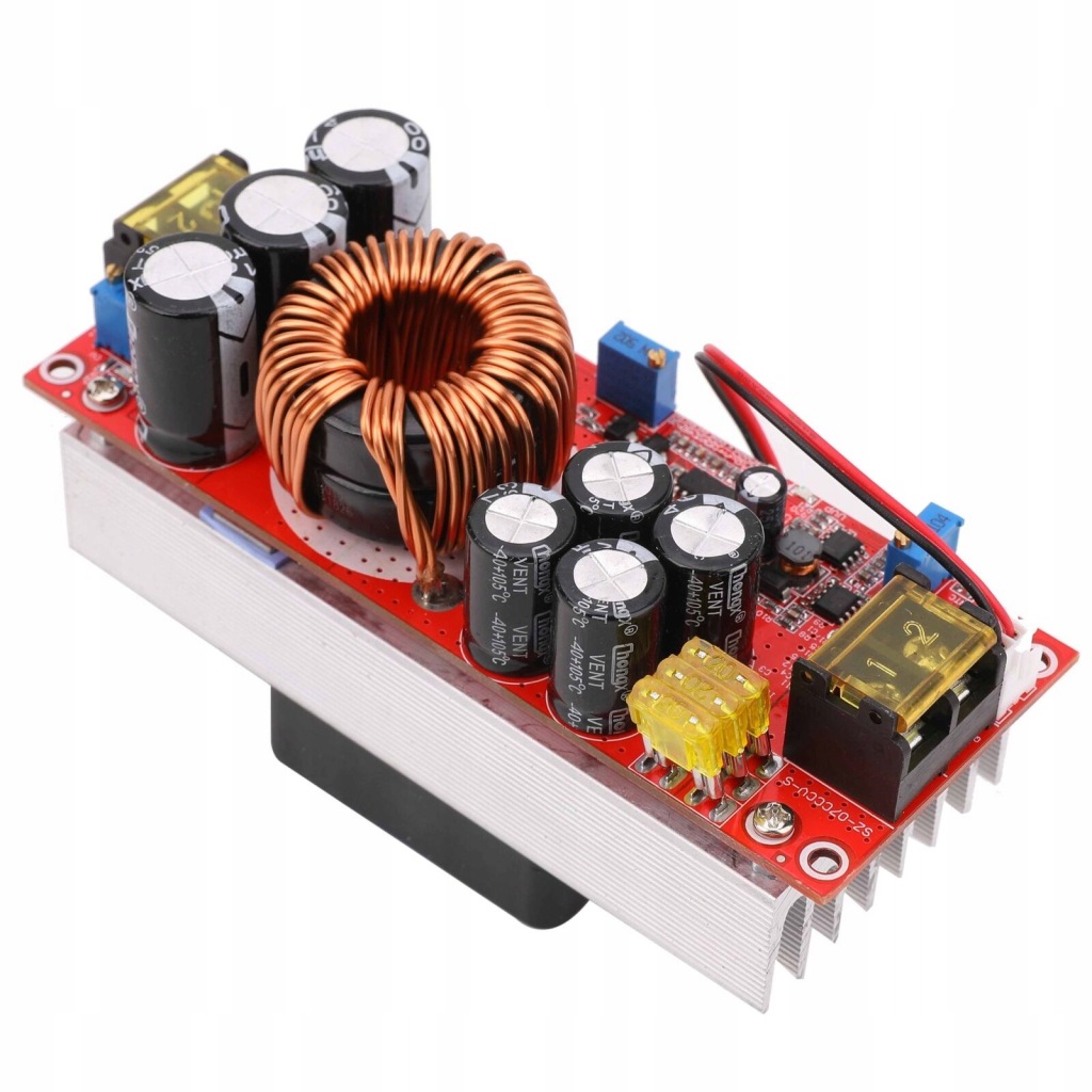 Měnič Napětí Step Up 1800W DC-DC 40A Napájecí modul
