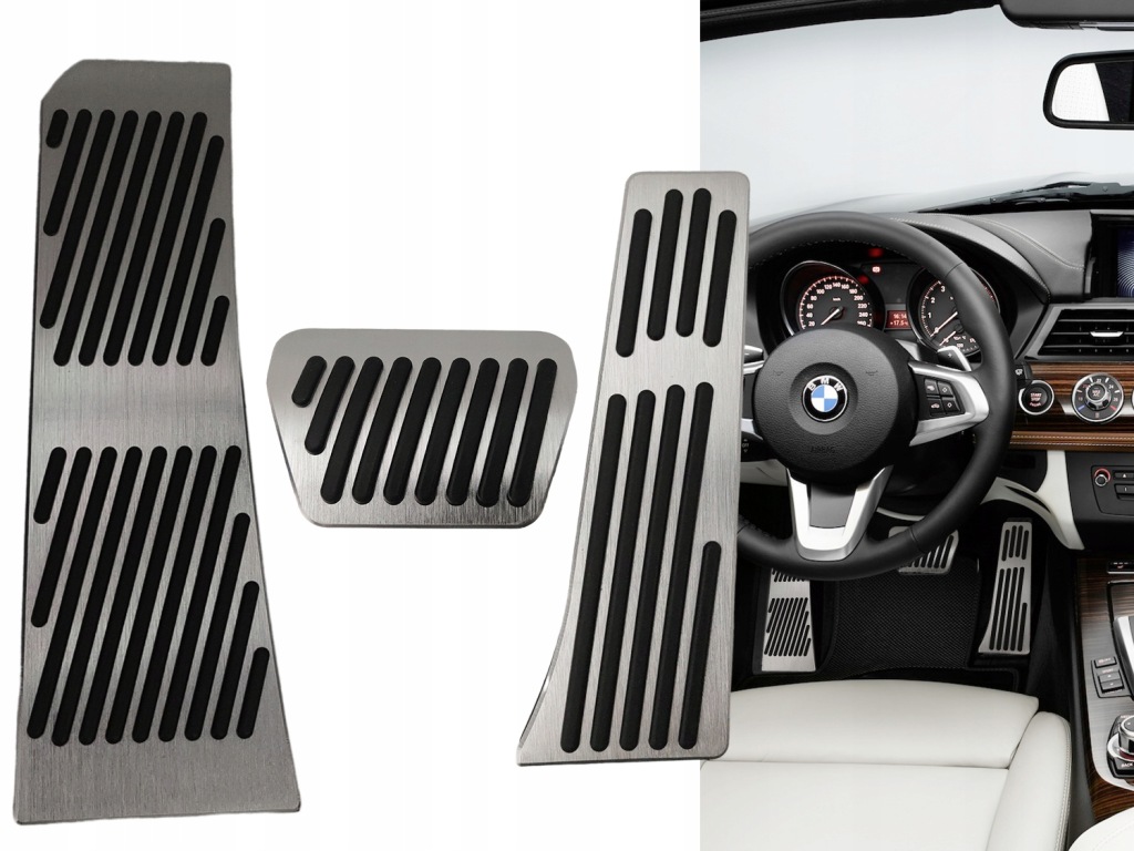 Zdjęcie okazji: Nakładki na Pedały Bmw X3 X4 E70 E90 F01 F10 F45 Z4 Automat Podstopnica