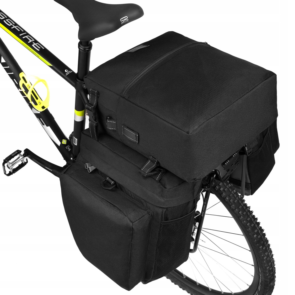 Peterson prostorná cyklistická brašna, turistická taška na kufr