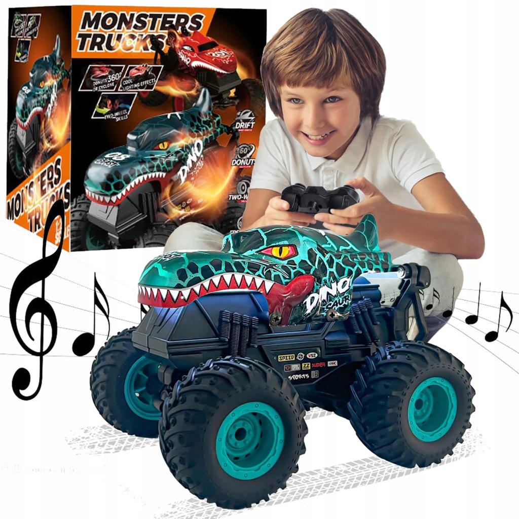 Dinosaurus Monstrum Autom S Dinosaurem Dárek Ovládání