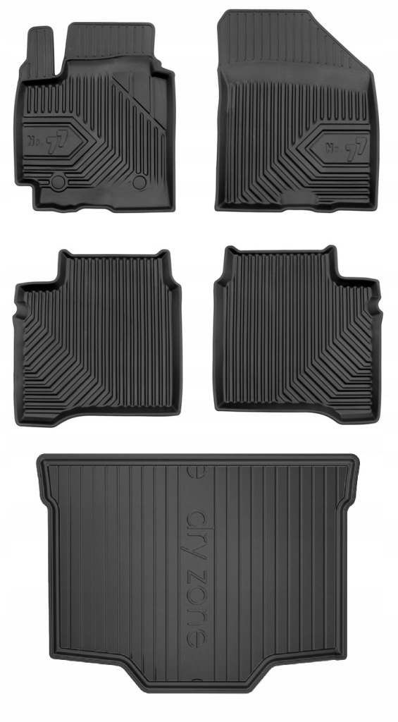 Set 77 Koberce a rohože Suzuki Baleno 2 Hatchback od 2015- d