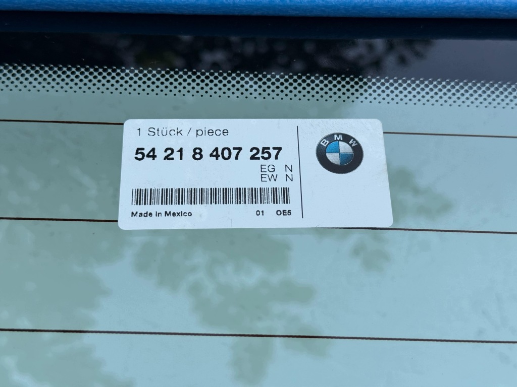 BMW Z3 E36 Hardtop Szyba Tylna SAINT-GOBAIN SECURIT Nowa OE 8407257 — zdjęcie 4