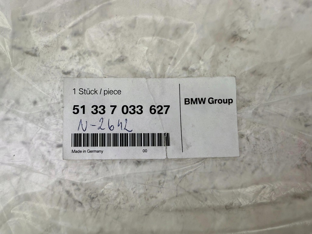 Bmw 5 E60 E61 Osłona Uszczelka Ramy Szyby Drzwi Lewy Przód 7033627 — zdjęcie 6