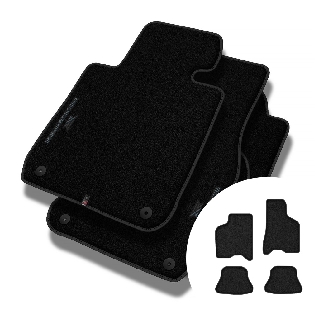 Velurové koberce Performance Premium pro Volkswagen Lupo 1998-2005