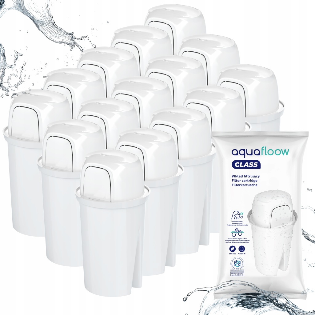 Filtr na vodu Aquafloow Class pro filtrační konvici Aquaphor Wessper 15x