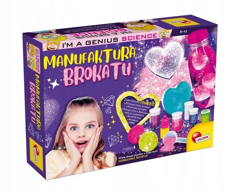 Makeup pro dívky Továrna Brokátový salon krásy Výjimečný vzhled