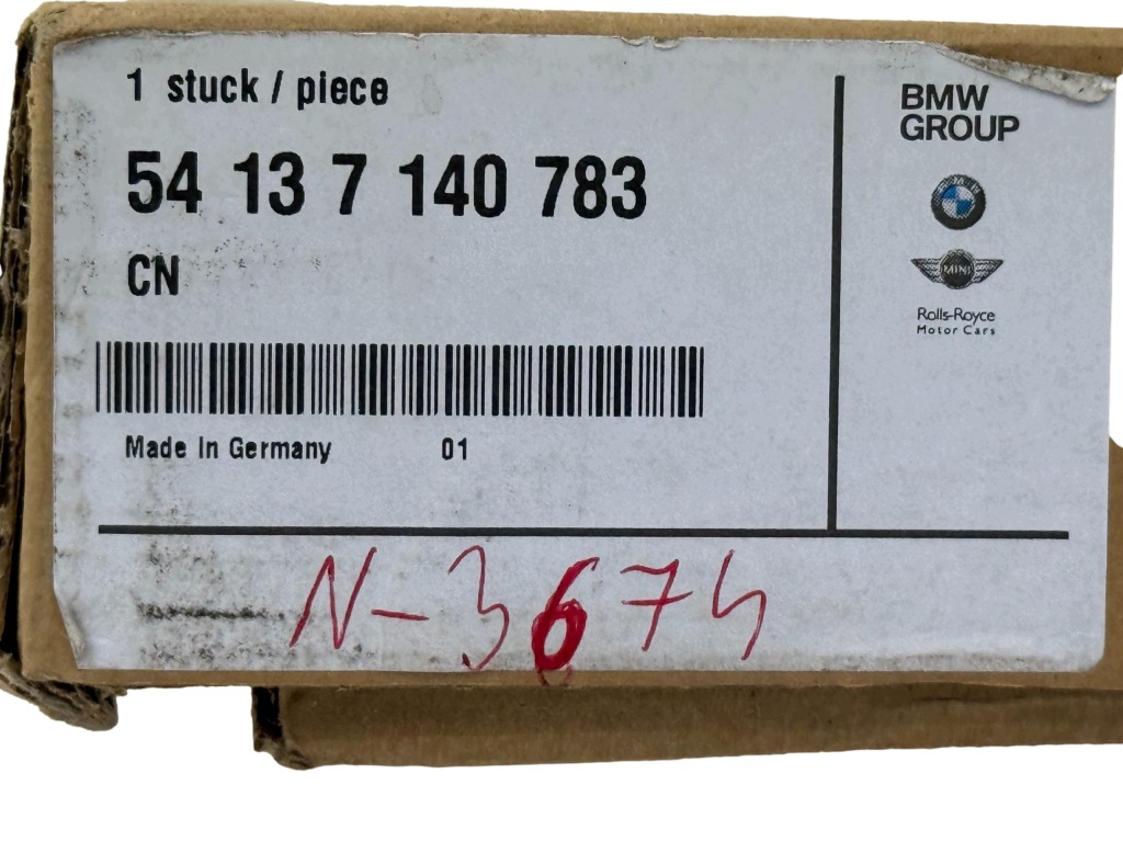 BMW E61 E61 Lci Przesłona Szyberdachu Podsufitki Beige Nowa OE 7140783 — zdjęcie 6
