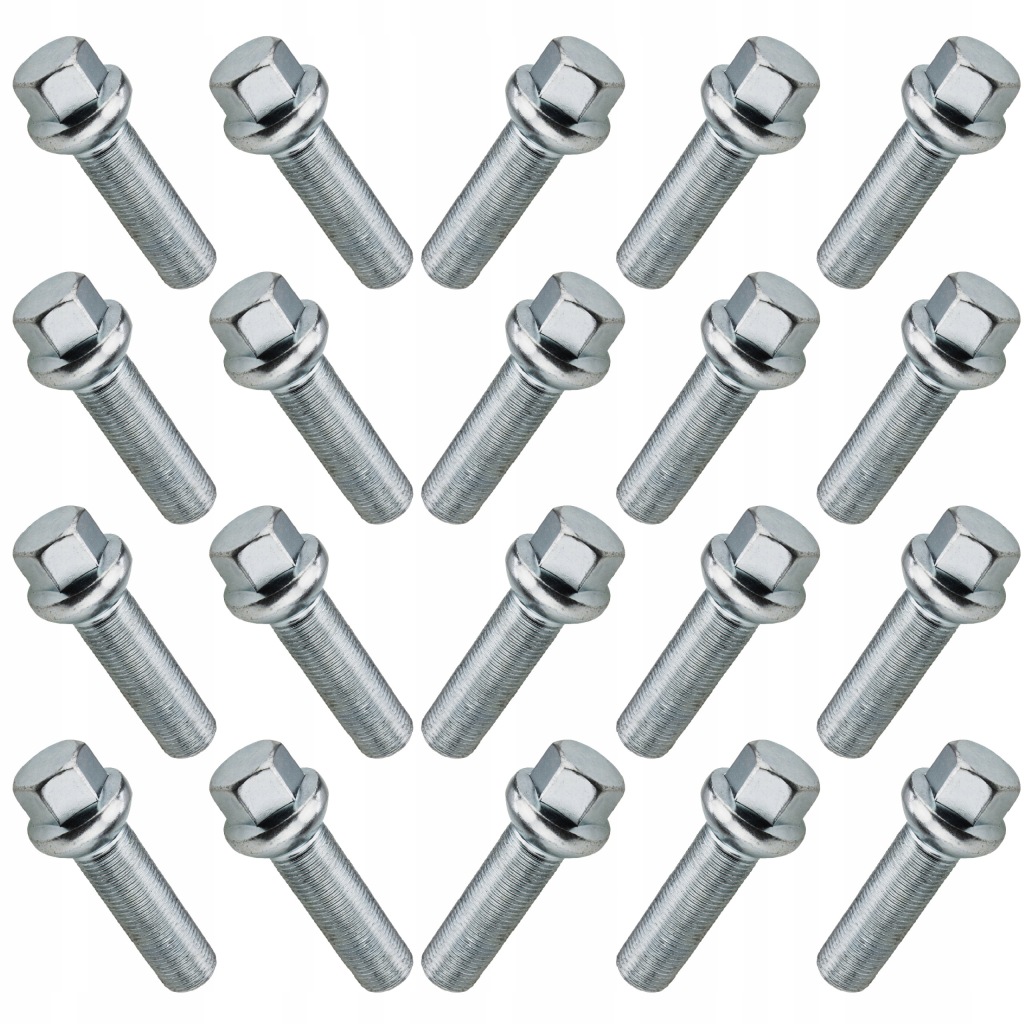 Šrouby M15X1,25 45 MM, Kulička Pro Kola, Hliníkové Ráfky Mercedes-benz Gls